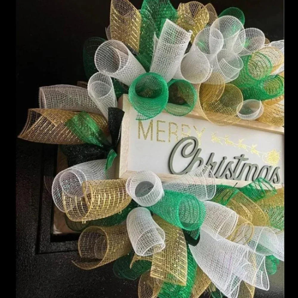 Handmade Christmas or Holiday Wreath!